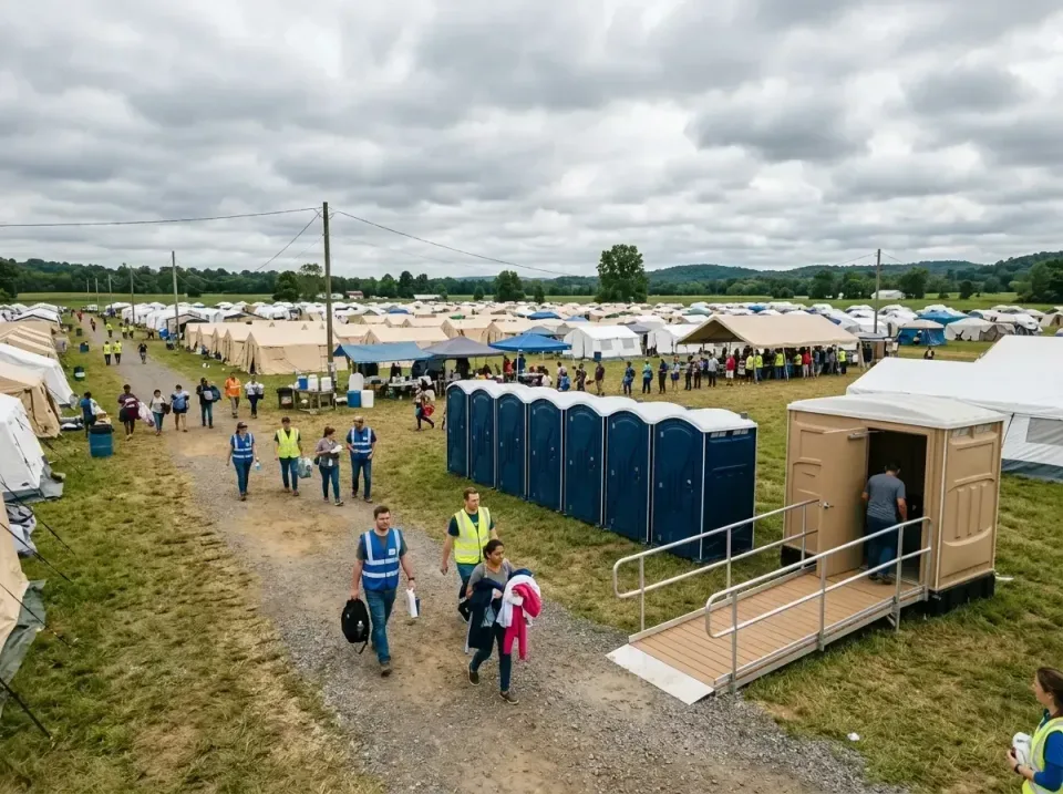 disaster-relief-camp-restrooms-010 — frequently asked questions, Dumpster & Portable Bathrooms Rental in Kingston, PA